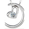 Plating Heart-shaped Dekoration heißer Verkauf & Anhänger Halskette Silber - Seite 1
