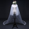 Hochzeit verlängerte exquisite Schleimschleimschleiung Brautspitzen Schleier Kathedrale Schleier - Seite 5