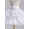 Kurzes Kleid Modisch Elastische Taille Starkes Netz Hochzeit Petticoat - Seite 3