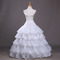 Breite Modisch Zwei bündel Polyester Taft Flouncing Hochzeit Petticoat - Seite 1