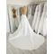 Satinzug für Hochzeitskleid Abnehmbarer Brautüberrock mit Hochzeitszug - Seite 4