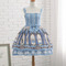 Lolita Gaze Petticoat, Weiß/Schwarzer Petticoat, Kurzer Petticoat, Hochzeitspetticoat, Partypetticoats, Länge 47cm - Seite 5