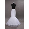 Elasthan Meerjungfrau Einzelne Felgen Hochzeitskleid Weiß Hochzeit Petticoat - Seite 1