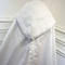 Muslimische Hochzeit Schal Cape Tuch Spitze satin Mantel - Seite 3