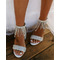Neue Strass-Frauen-Sandalen mit dickem Absatz Sandalen Bankett-Hochzeits-Sandalen - Seite 3