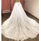 Abnehmbarer Hochzeitsrock für Kleider Brautüberrock Spitzenapplikationen Abnehmbarer Schleppenrock benutzerdefinierte Größe - Seite 2