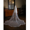 Brautschleier einfacher Schweifschleier Spitze bedeckt Hochzeitsschleier - Seite 5