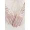 Weiß Volle finger Bördeln Sommer Dekoration Geeignete Hochzeit Handschuhe - Seite 1