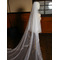 Brautschleier einfacher Schweifschleier Spitze bedeckt Hochzeitsschleier - Seite 6