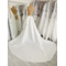 Satinzug für Hochzeitskleid Abnehmbarer Brautüberrock mit Hochzeitszug - Seite 3