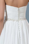 Rückenfrei Chiffon Sanduhr Einfach Gefaltete Mieder Hochzeitskleid - Seite 4