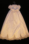 Laterne Hoch bedeckt Kurze Ärmel Natürliche Taille Blumenmädchen kleid - Seite 2