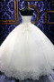 Natürliche Taille Schatz Kugel-Kleid Kristall Tüll Brautkleid - Seite 2