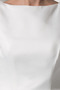 Sommer T Hemd Trichter Reißverschluss Brautkleid mit kurzen Ärmeln - Seite 5