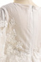 Natürliche Taille Sommer Juwel Glamourös Blumenmädchen kleid - Seite 7