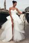 Birne A Linie Draussen Asymmetrisch Natürliche Taille Hochzeitskleid - Seite 1