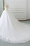 Schnüren Natürliche Taille Tüll Gekerbt einfache Hochzeitskleid - Seite 2