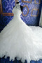 Ärmellos Kirche Luxuriös Reißverschluss Natürliche Taille Winter Brautkleid - Seite 3