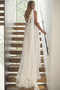 Eine Schulter Vorgespalten Draussen Bodenlänge einfache Brautkleid - Seite 2