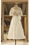 Knielänge Natürliche Taille Informell Appliques Hochzeitskleid - Seite 4