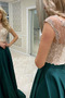 Fallen Birne Juwel Natürliche Taille Schnüren Tanzparty Abendkleid - Seite 2