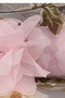 Trägerlos Blumen Frenal Akzentuierte Rosette Natürliche Taille Abendkleid - Seite 8