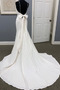 Meerjungfrau Natürliche Taille V-Ausschnitt Ärmellos Brautkleid - Seite 2