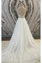 Einfach Ärmellos Trichter Tüll Tiefer V-Ausschnitt Hochzeitskleid - Seite 2