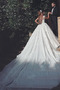 Natürliche Taille Ärmellos Zurückhaltend Luxuriöse Brautkleid - Seite 3