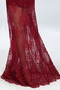 Meerjungfrau Natürliche Taille Spitze Drapiert Zierlich Abendkleid - Seite 5