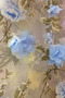 Trägerlos Blumen Frenal Akzentuierte Rosette Natürliche Taille Abendkleid - Seite 10