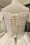 Klassisch Halle Birne Organza Natürliche Taille Hochzeitskleid - Seite 5