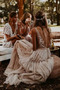 Rückenfrei Natürliche Taille Schöne Appliques Hochzeitskleid - Seite 5