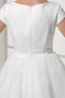 Sommer T Hemd Trichter Reißverschluss Brautkleid mit kurzen Ärmeln - Seite 6