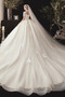 Juwel akzentuiertes Mieder Reißverschluss Formalen Hochzeitskleid - Seite 2