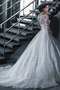 Ausverkauf Illusionshülsen Formalen Drapiert Natürliche Taille Hochzeitskleid - Seite 2