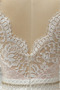 Natürliche Taille A Linie Lehnenlose Bodenlänge Hochzeitskleid - Seite 6