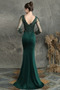 Natürliche Taille Juwel akzentuiertes Mieder Elegante Abendkleid - Seite 2