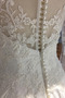 Natürliche Taille Illusionshülsen Lange Rückenlose Brautkleid - Seite 6