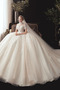 Juwel akzentuiertes Mieder Reißverschluss Formalen Hochzeitskleid - Seite 3