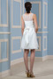 Elegante A Linie Trichter Natürliche Taille Chiffon Hochzeitskleid - Seite 2