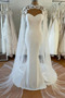 Tüll einfache Fegen zug Trägerlos Meerjungfrau Hochzeitskleid - Seite 1