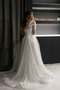romantische Breit flach Natürliche Taille A Linie Hochzeitskleid - Seite 2