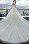 Illusionshülsen Appliques Scoop Natürliche Taille Winter Brautkleid - Seite 2