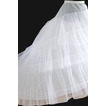Elastische Taille Modisch Zwei Felgen Hochzeitskleid Nachgestellte Hochzeit Petticoat