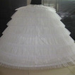 Taille Jahrgang Flouncing Sechs Felgen Volles Kleid Hochzeit Petticoat