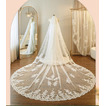 Einlagiger Kathedralen-Brautschleier, Hochzeitsschleier