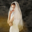 Einfache Hochzeitsschleier Braut Hochzeit Kopfschmuck Foto Studio Foto Schleier Doppelbestellung Perlenschleier