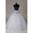 Rahmenlose Elegante Starkes Netz Doppelgarn Hochzeitskleid Hochzeit Petticoat