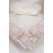 Weiß Spitze Spitze Kurze Dünne multifunktionale Hochzeit Handschuhe